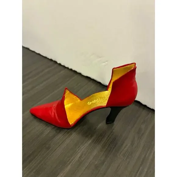 Just The Right Shoe "Red Devil" 1999 Raine Shoe Figurine #25082 NEW W BOX - Picture 3 of 6